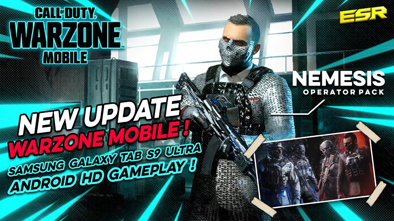 Warzone Mobile New Update, HD Gameplay dengan Nemesis Makarov Operator