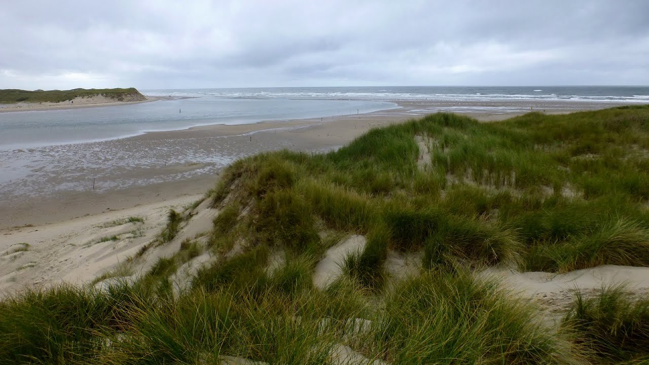 Wandern - Texel, Rund um den Langen Damm zwischen Paal 28 und De Slufter