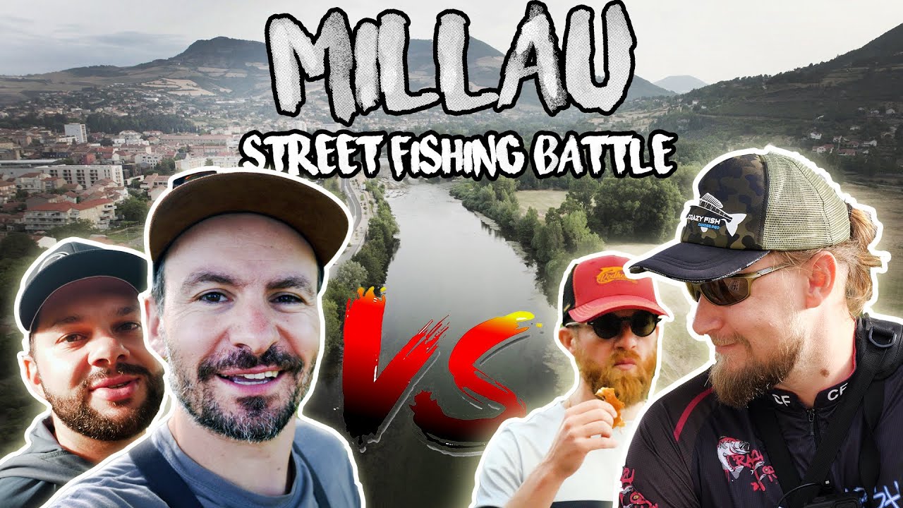 GROS FIGHT en plein centre ville ! 🎣  Millau Street Fishing Battle (Ep 1)