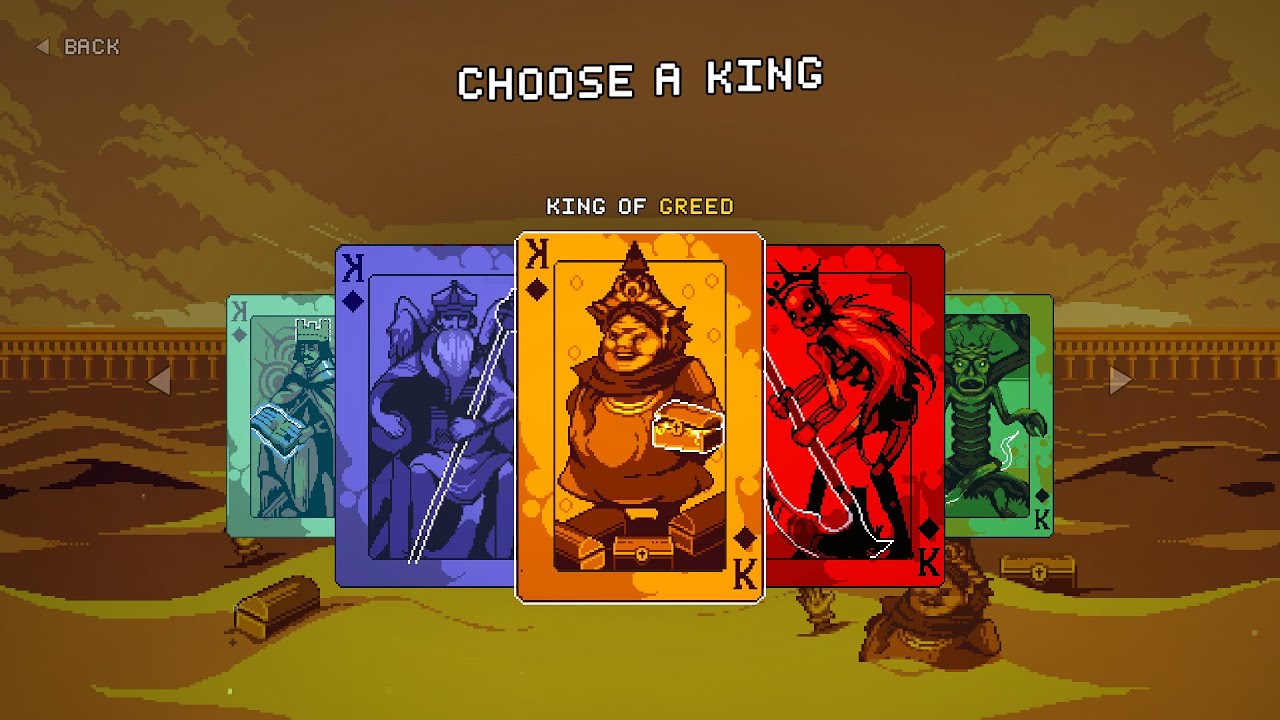 King of Greed. King 9 9 difficulty