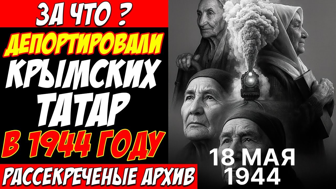 За что депортировали КРЫМСКИХ ТАТАР в 1944 году?