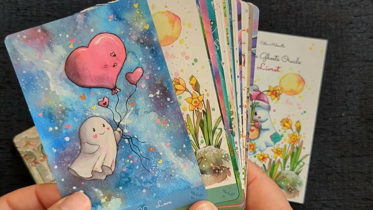 👻 Little ghost oracle + exemple d'association avec un tarot