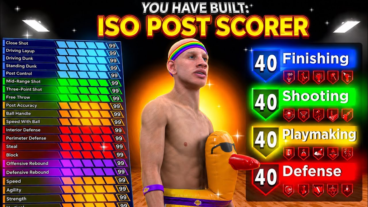 6’11 Iso Post Scorer Build 2K26!