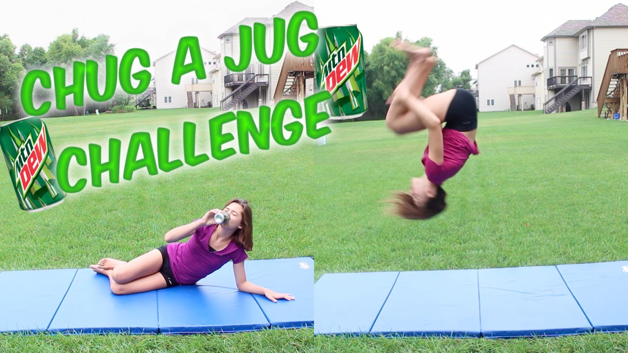Chug a Jug Gymnastics Challenge