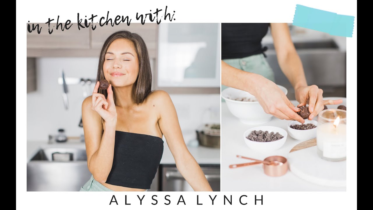 Alyssa Lynch's Vegan Chocolate Peppermint Bites Recipe