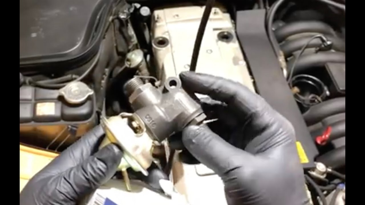 EGR Valve on 1994 Mercedes C280