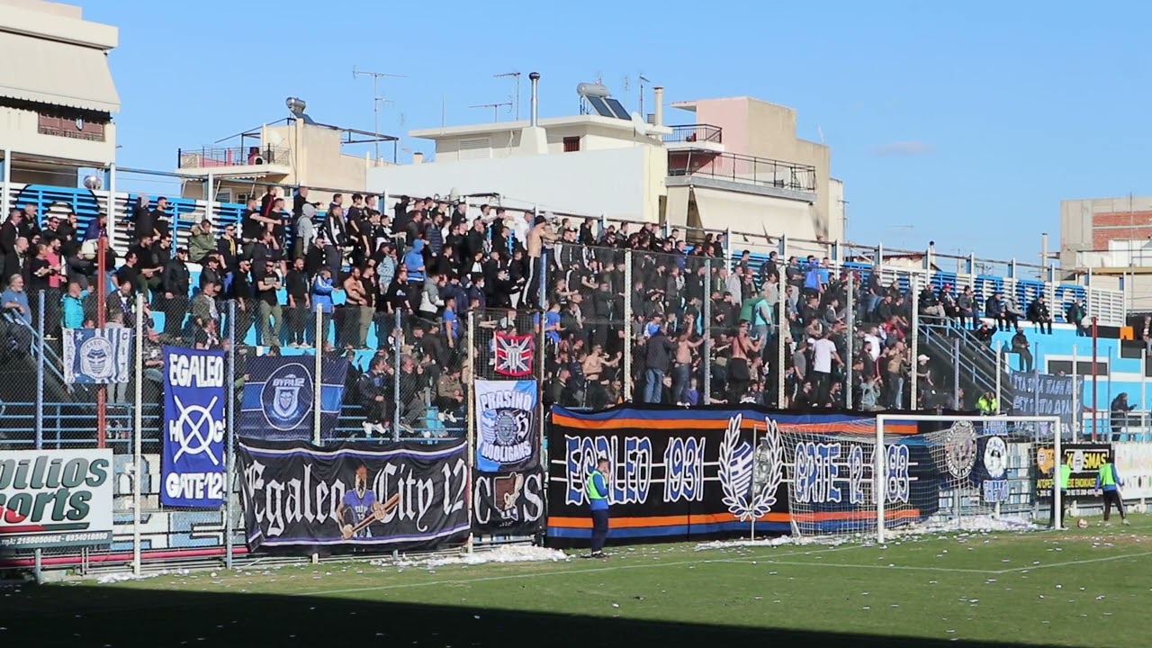 EGALEO CITY SQUAD GATE 12 &Alpha;&Iota;&Gamma;Ά&Lambda;&Epsilon;&Omega; - &kappa;&alpha;&lambda;&lambda;&iota;&theta;έ&alpha;