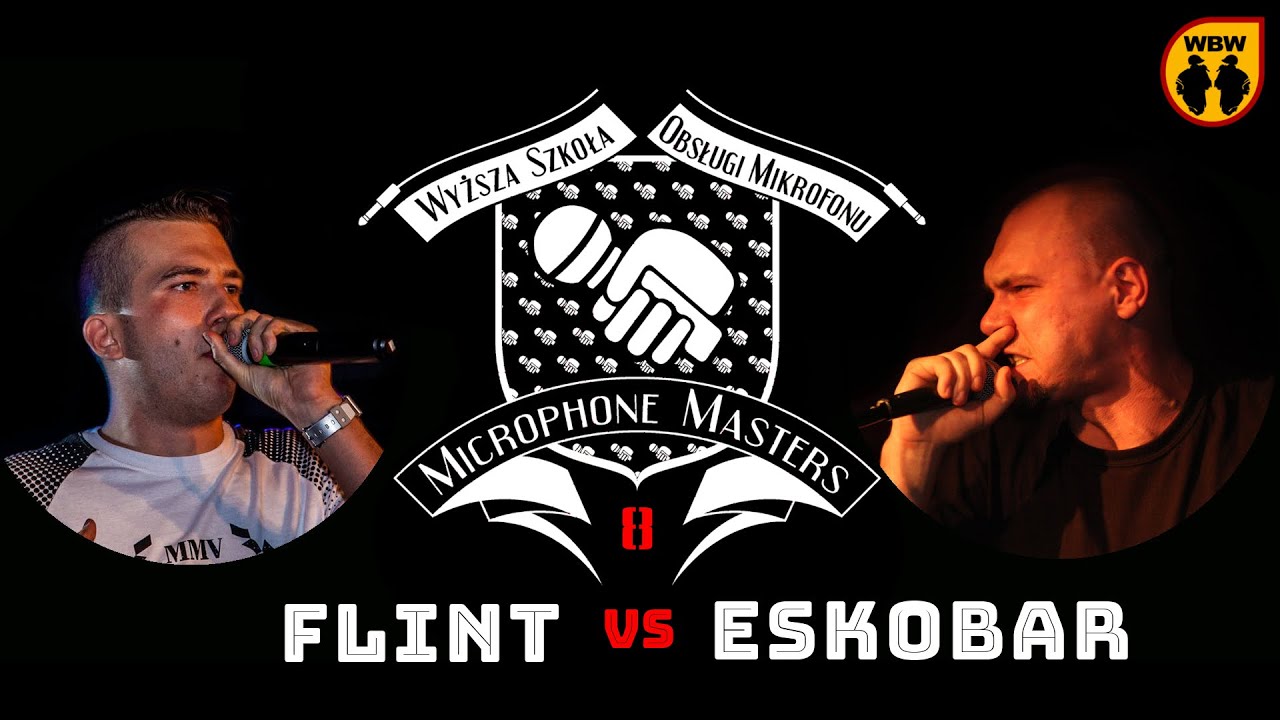 Flint 🆚 Eskobar 🎤 Microphone Masters 8 (freestyle rap battle)