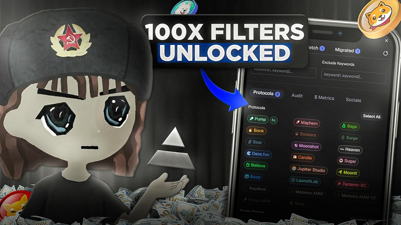The Best Memecoin 100x Filters (How I Find Early Gems)