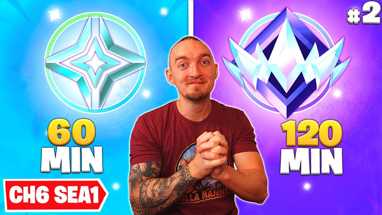 JAG HAR KÖRT 2 TIMMAR RANKAT I FORTNITE SEASON 1 CHAPTER 6