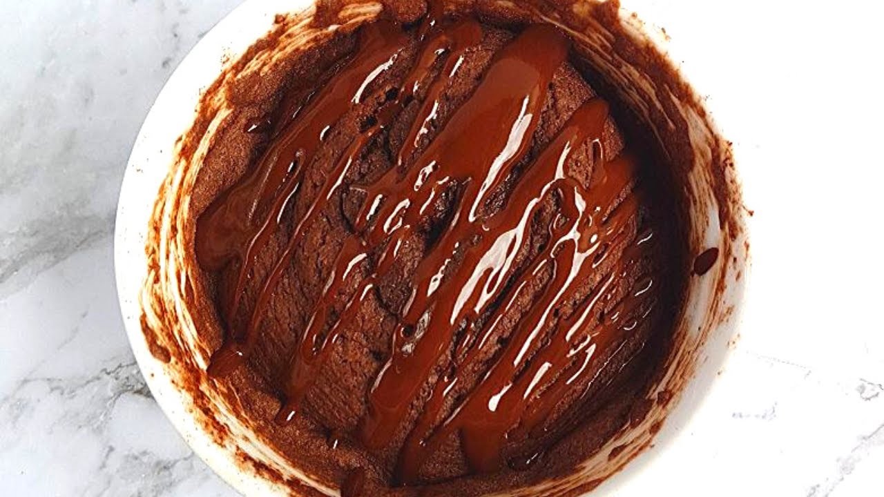 Keto Chocolate Mug Cake With Almond Flour