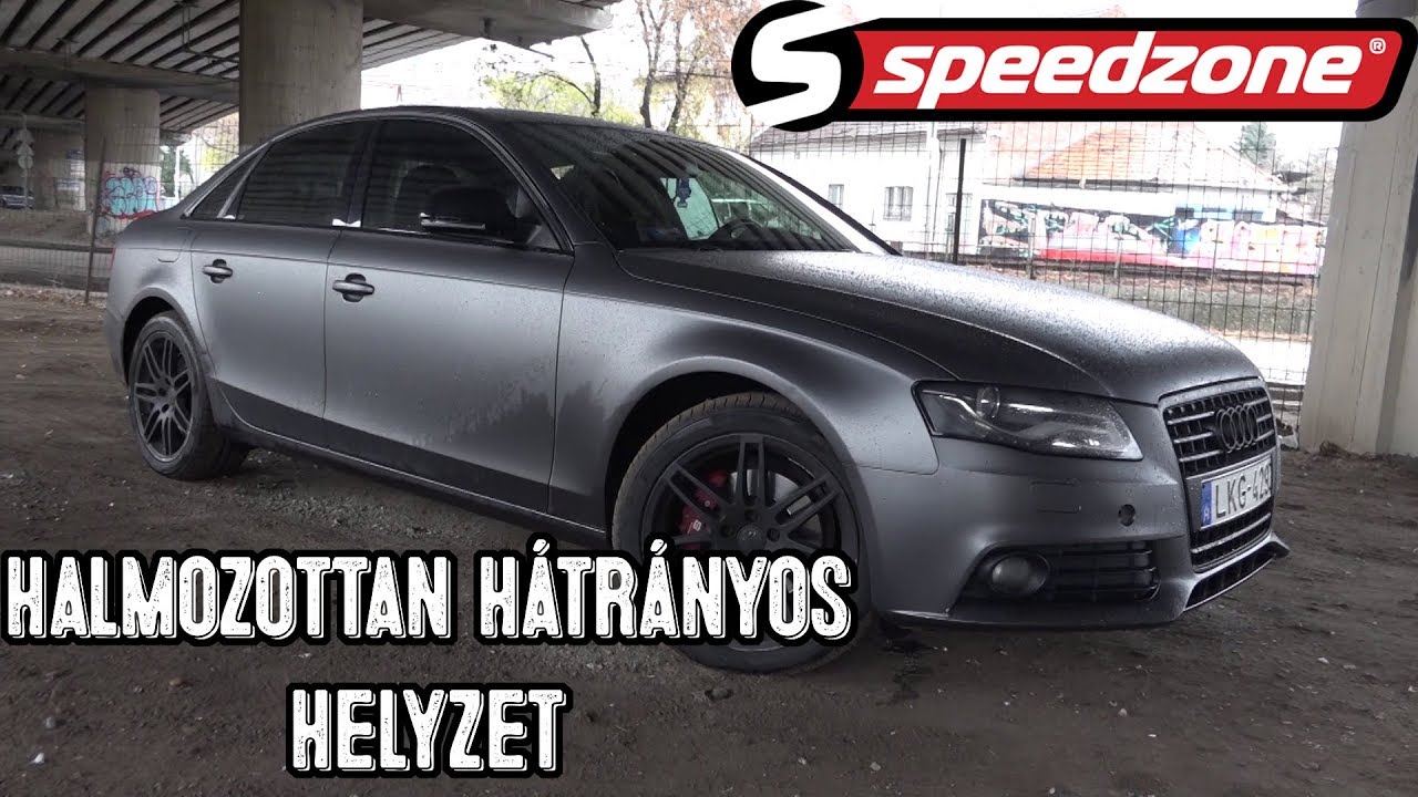 Speedzone-használt: Audi A4 2.0 TDI Multitronic: Halmozottan hátrányos helyzet (infó a leírásban)