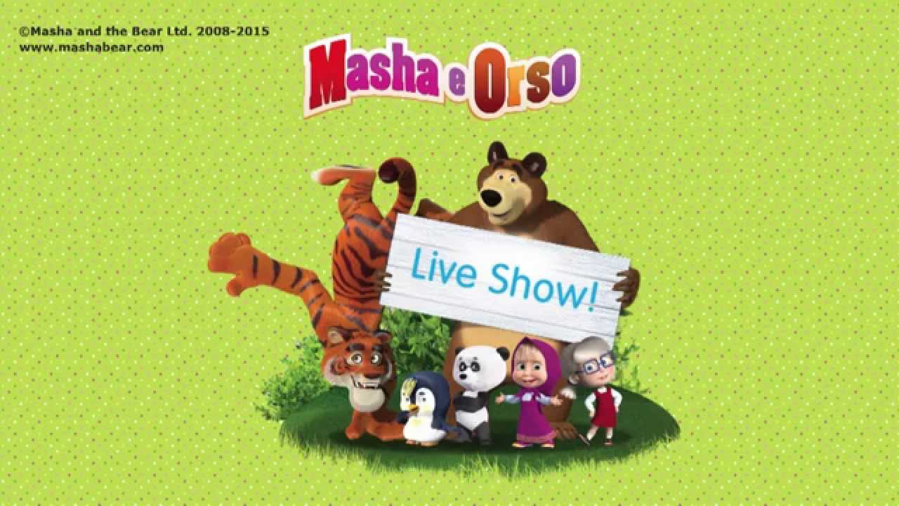 Masha e Orso Live Show Official Promo