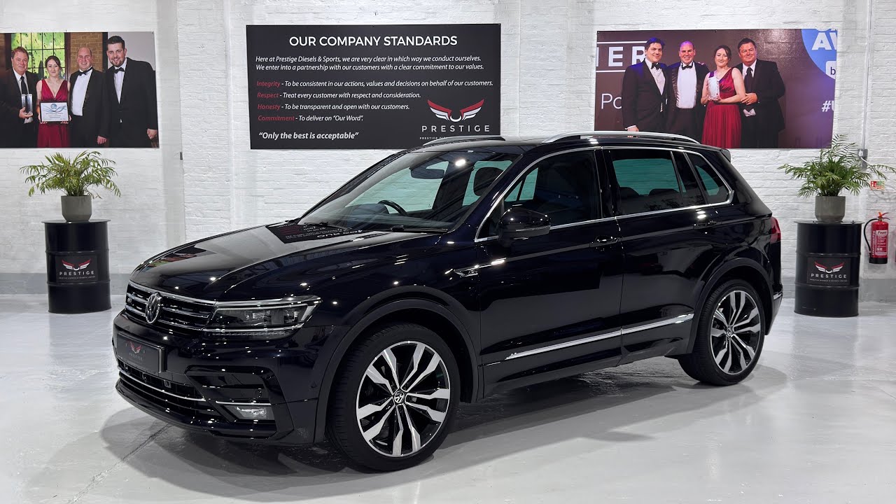Family SUV For Sale!! review & walk around.. 2019 Volkswagen Tiguan 2.0 TDI R-Line Tech DSG 4Motion