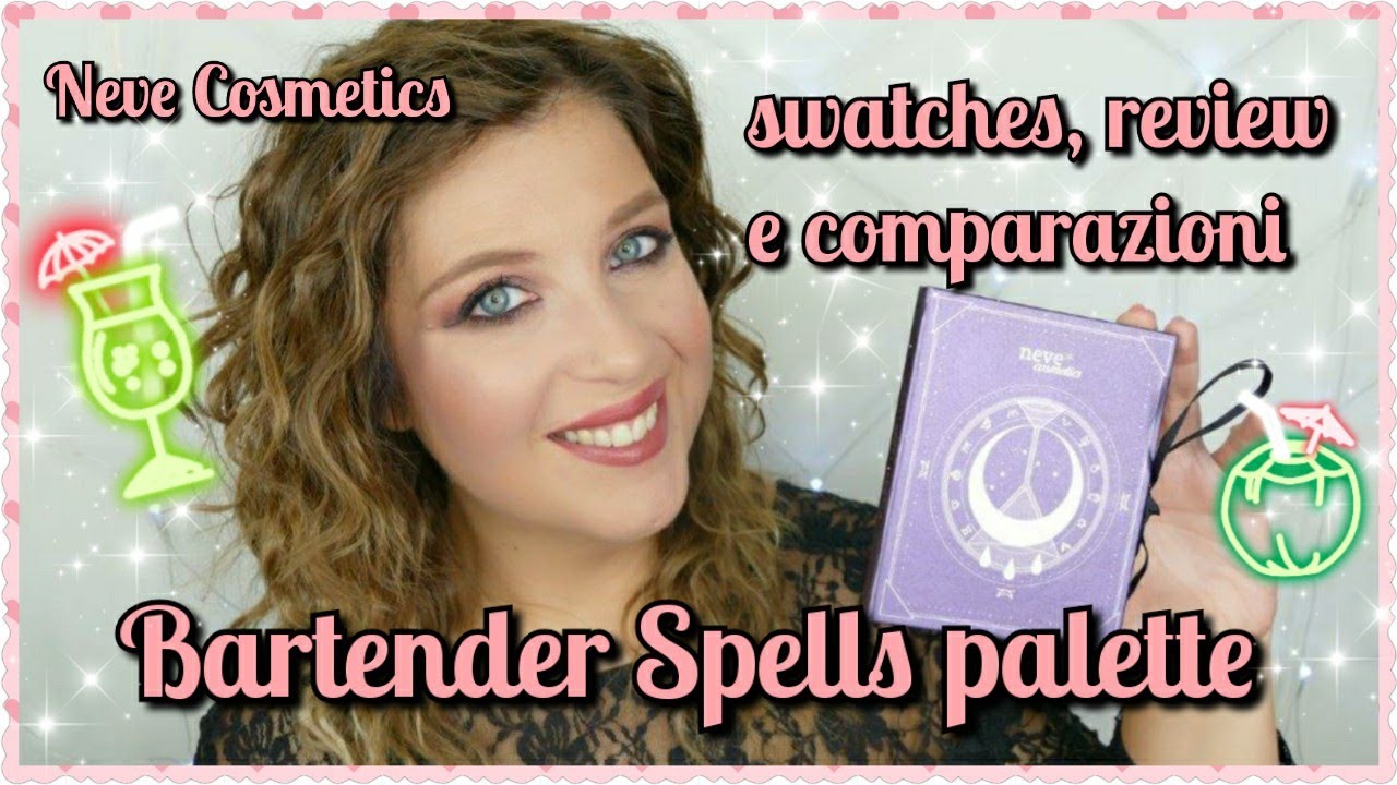 NEVE COSMETICS BARTENDER SPELLS PALETTE || laEliZ