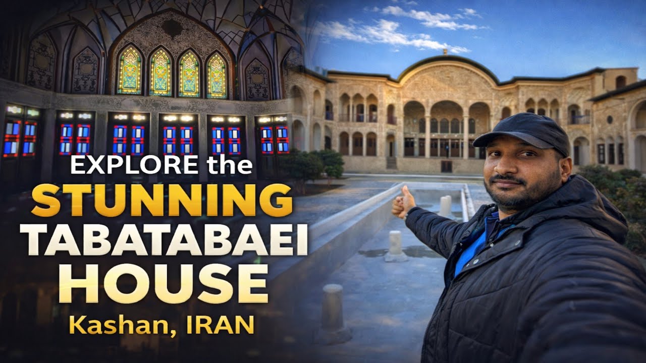 Iran’s Most Beautiful Historic Mansion 🇮🇷 | Tabatabaei House Kashan