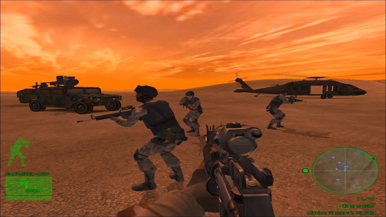 Delta Force: Black Hawk Down - Team Sabre (2004) №10 - Gachsaran Oil Field