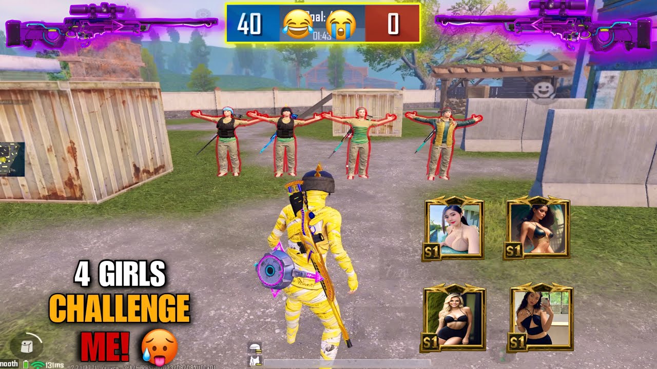 🔥4 HA*KER GIRLS PRO PLAYERS CHALLENGED ME 😱SAMSUNG,A3,A5,J2,J3,J5,J7,S5,S6,J1,XMAX