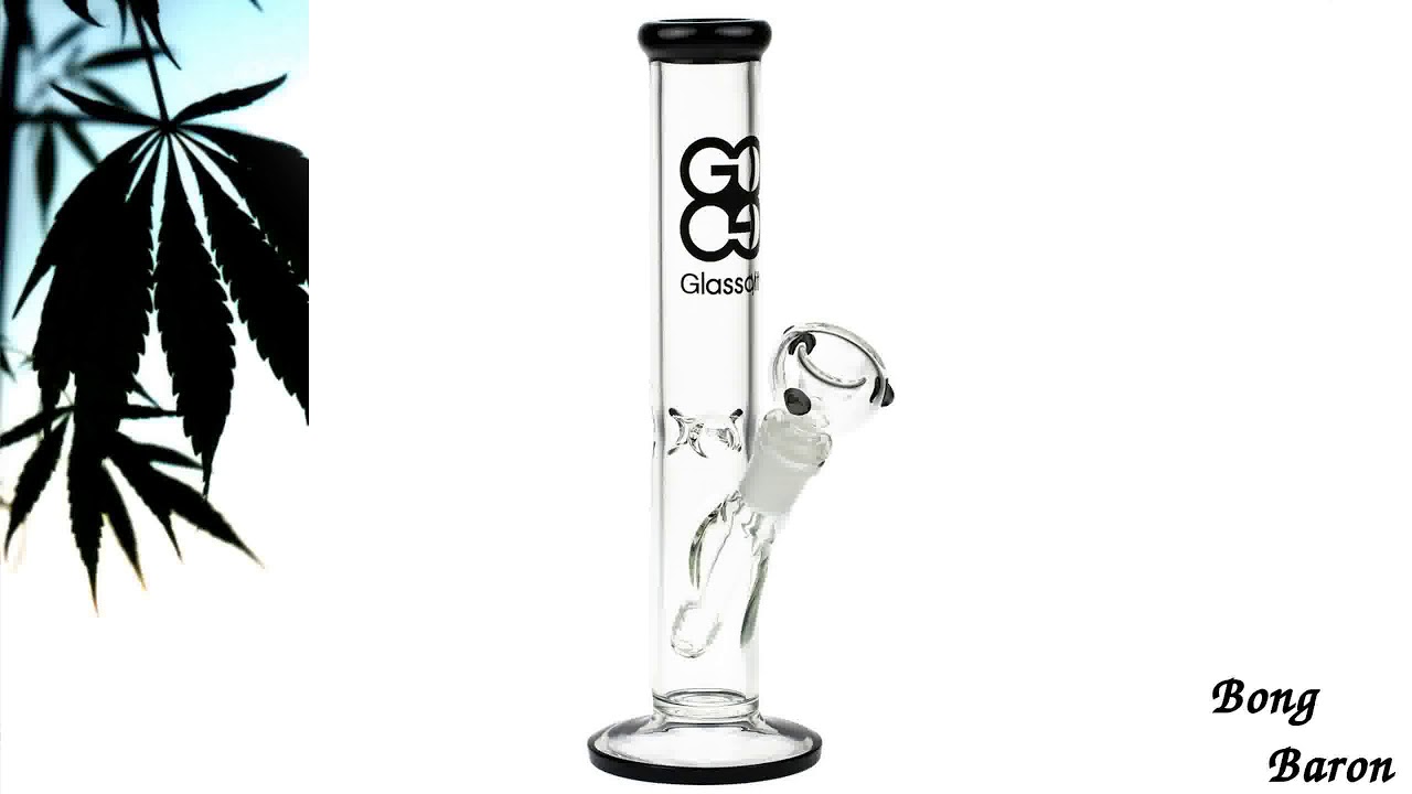 Glasscity Straight Cylinder Ice Bong | 10 Inc