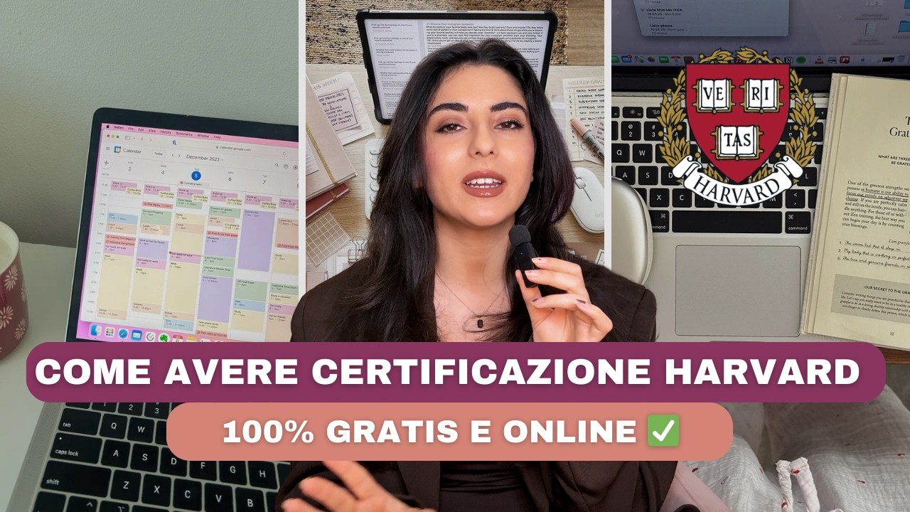 10 certificazioni di Harvard GRATIS che puoi ottenere online (ACCESSIBILI A TUTTI)