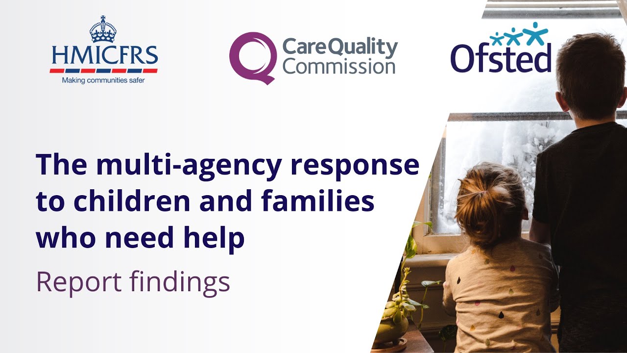 Ofsted, CQC и HMICFRS обсуждают межведомственный подход к оказанию помощи детям и семьям, нуждающ...