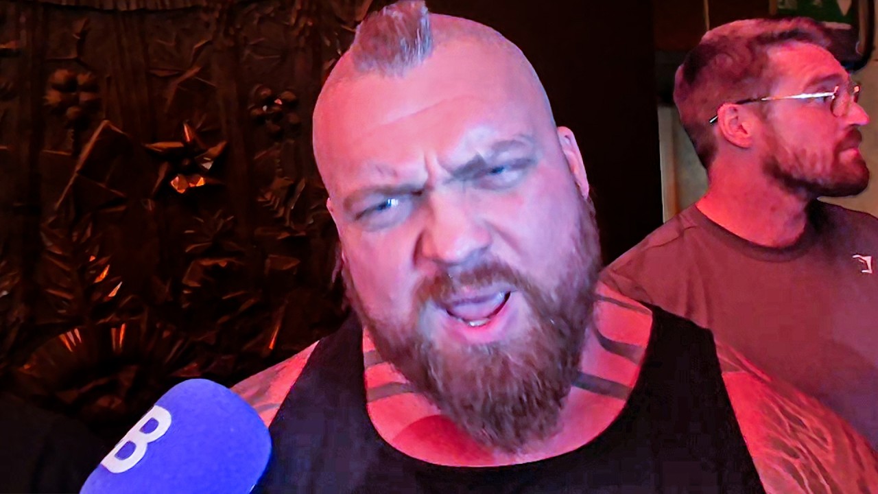 'UNFAIR DISADVANTAGE!' Eddie Hall REACTS to CONTROVERSY at Tommy Fury Weigh in