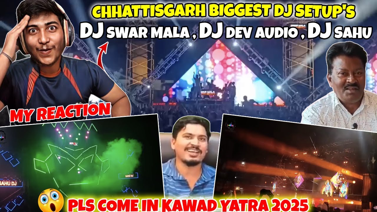 CHHATTISGARH BIGGEST DJ SETUP'S DONGARGARH GOVINDA UTSAV 2024 REACTION || DJ ORGAN || #chattisgarh