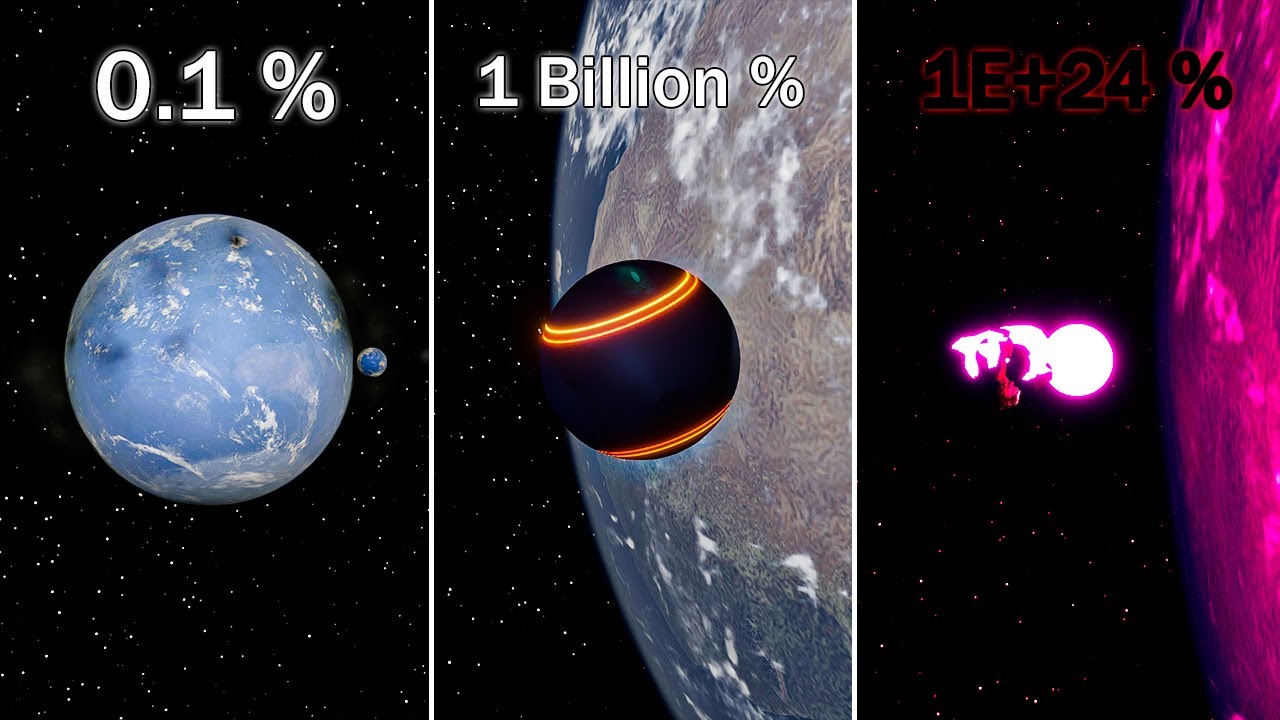 What if you compressed the Earth to 1 centimeter and collided it with the actual Earth? | Universe S