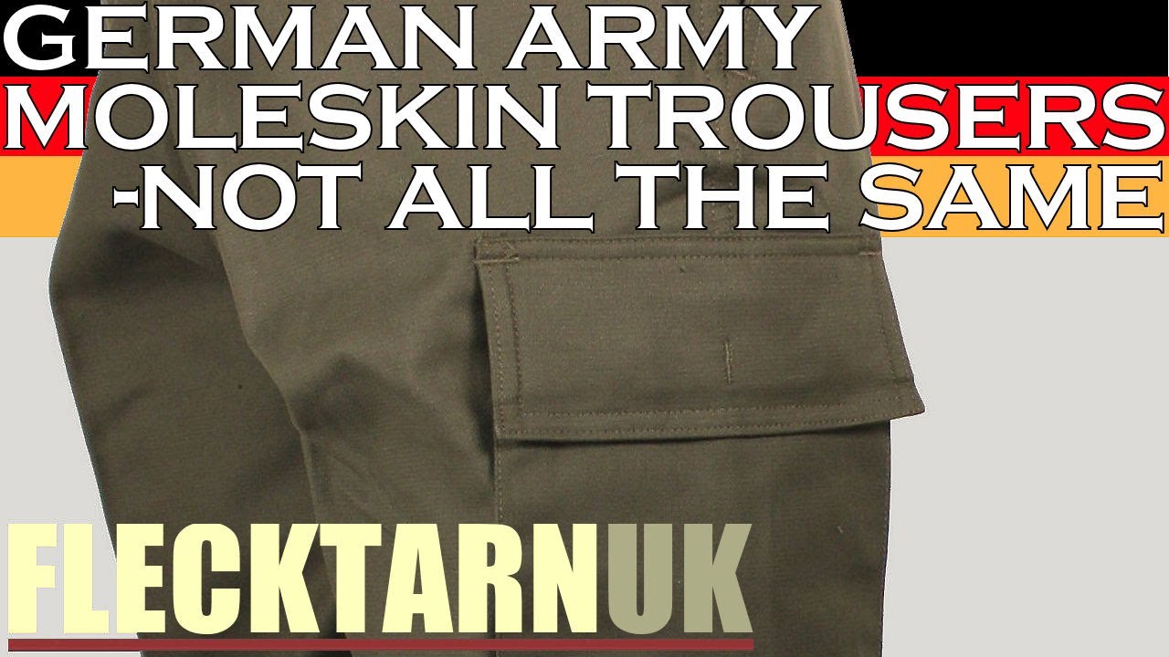 [19] Watch Before You Buy German Army Moleskin Trousers