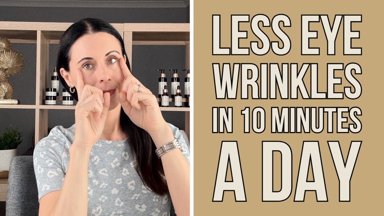 Less Eye Wrinkles In 10 Minutes A Day With These Facial Exercises