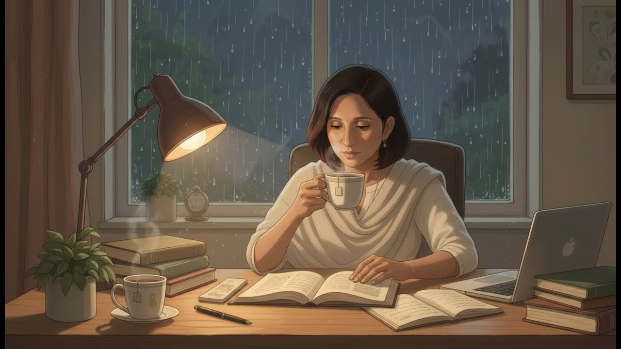 Rainy Study With Me LIVE 📚 | Deep Focus & Relaxing Raindrops