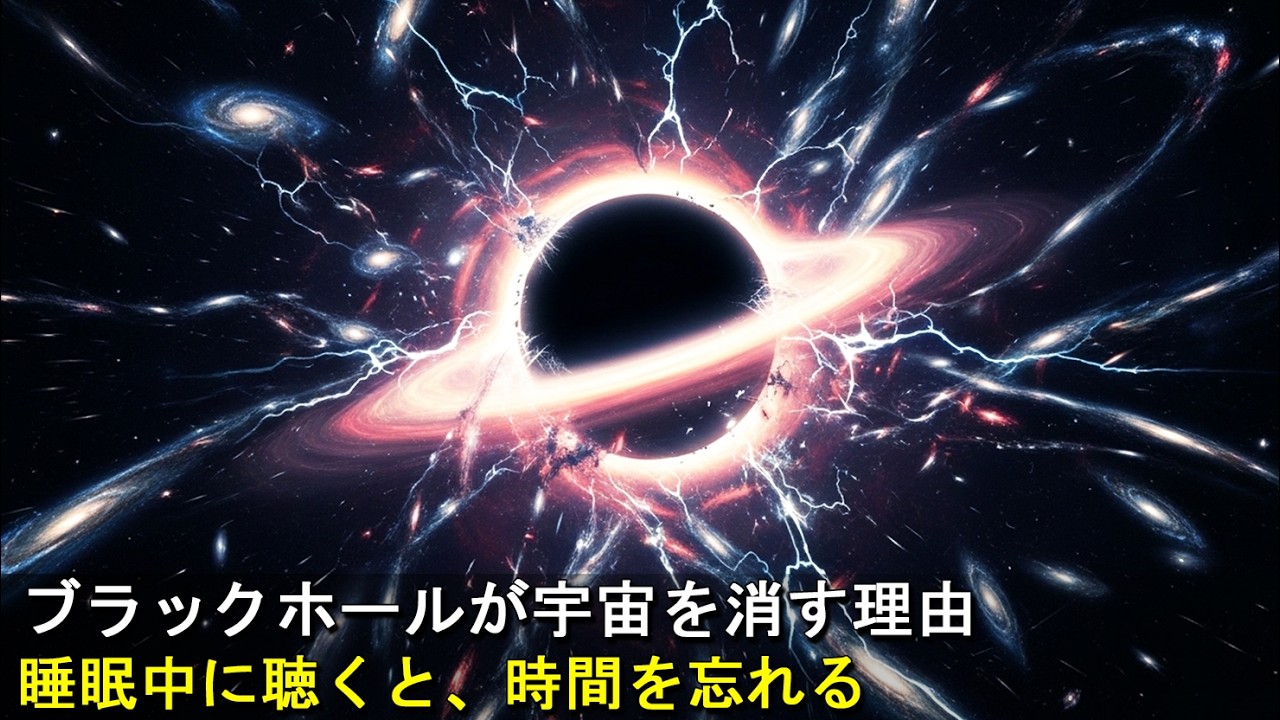 [睡眠ドキュメンタリー] なぜブラックホールは宇宙を「削除」できるのか？