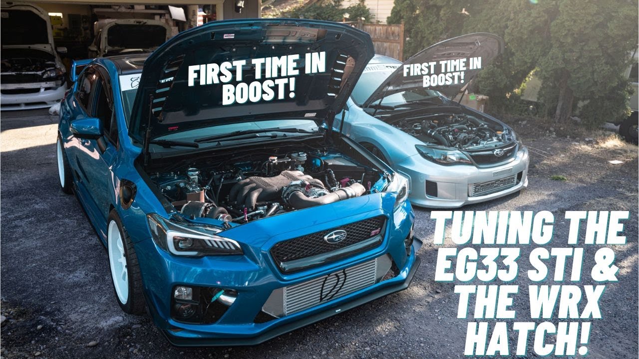 Тюнинг EG33 Subaru WRX STI и свежего хэтчбека WRX!