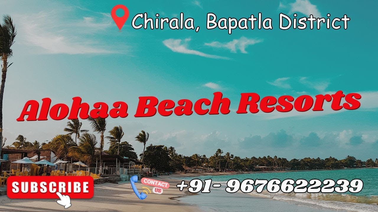 Sri Bhramara Alohaa Beach Resorts @Chirala, Bapatla district. Open Plots & Villa Cottages for Sale