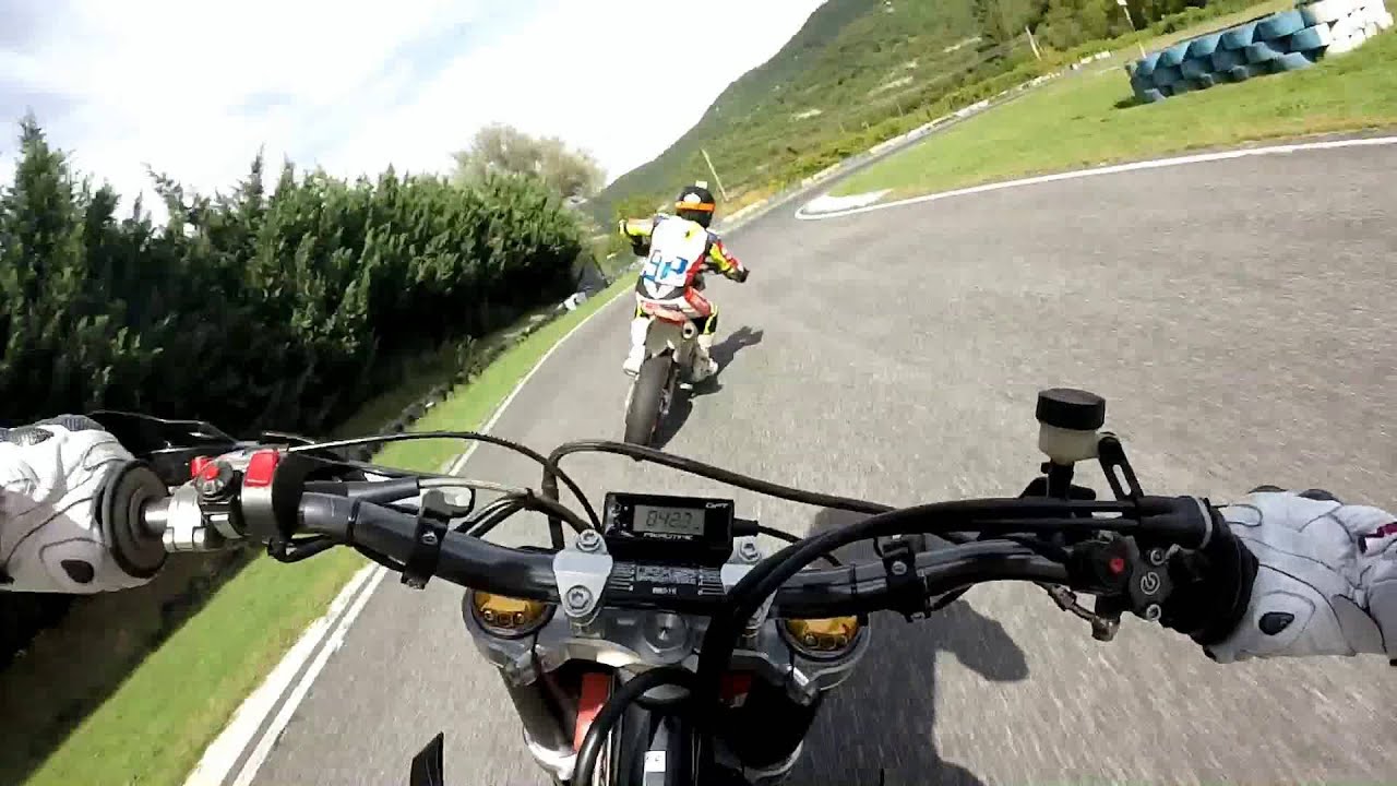 Circuito La mola Rieti - Supermotard KTM 450