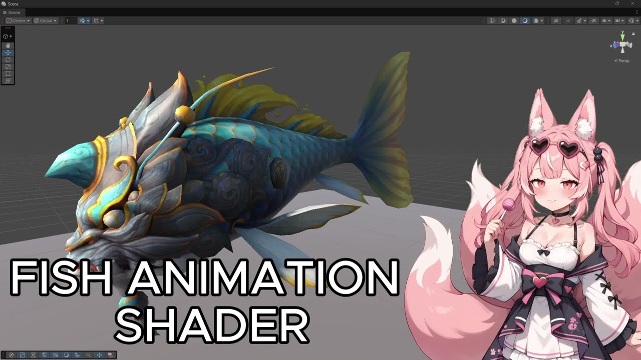 How to Create a Procedural Fish Swim Shader (URP Shader Graph) – Unity