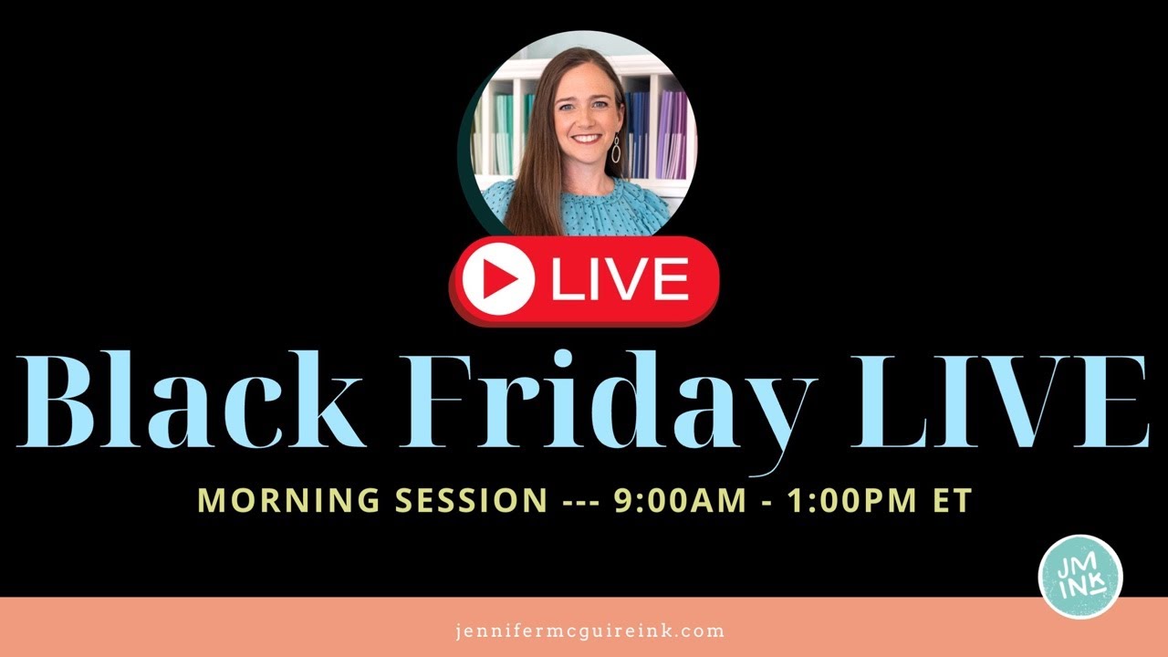 Crafty Black Friday LIVE - Morning Session [ 9amET - 1pmET ]