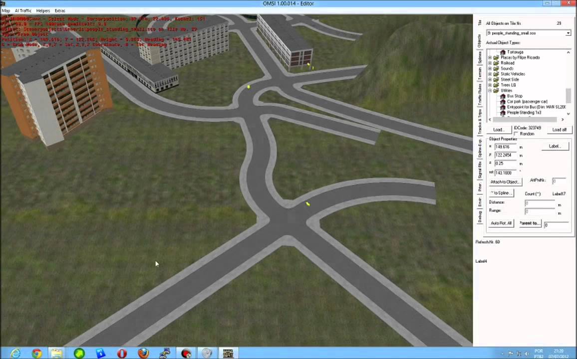 Tutorial OMSI: Como criar linhas para seus mapas