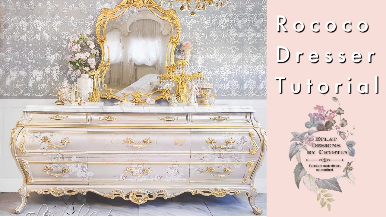 Rococo Bombe Dresser Design