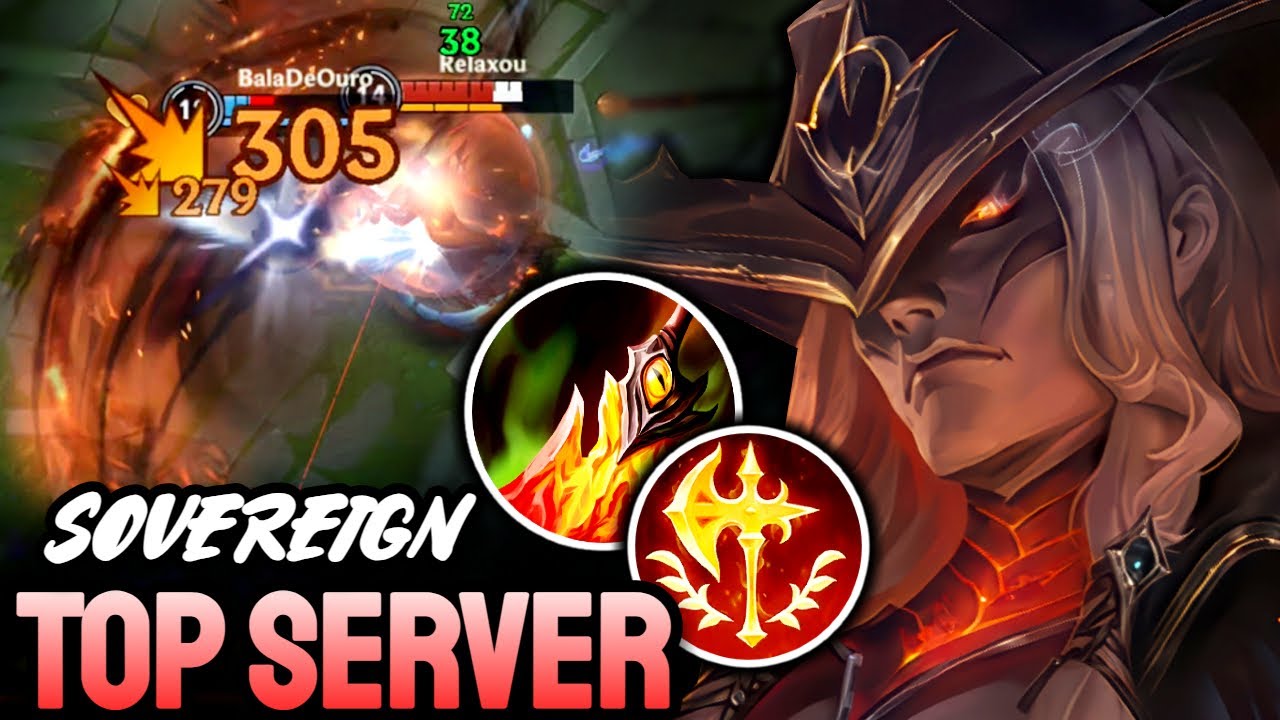 WILD RIFT YONE - TOP SERVER GAMEPLAY - SOVEREIGN RANKED