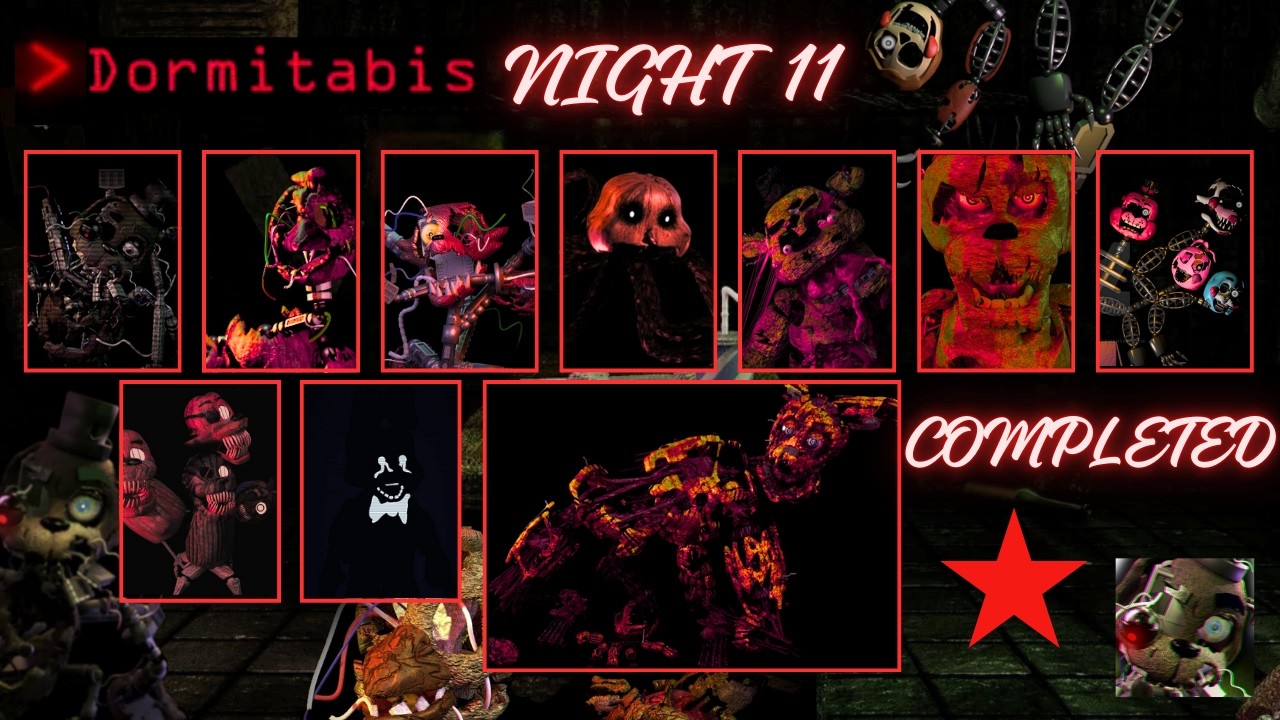 Night 11 Completed - Dormitabis