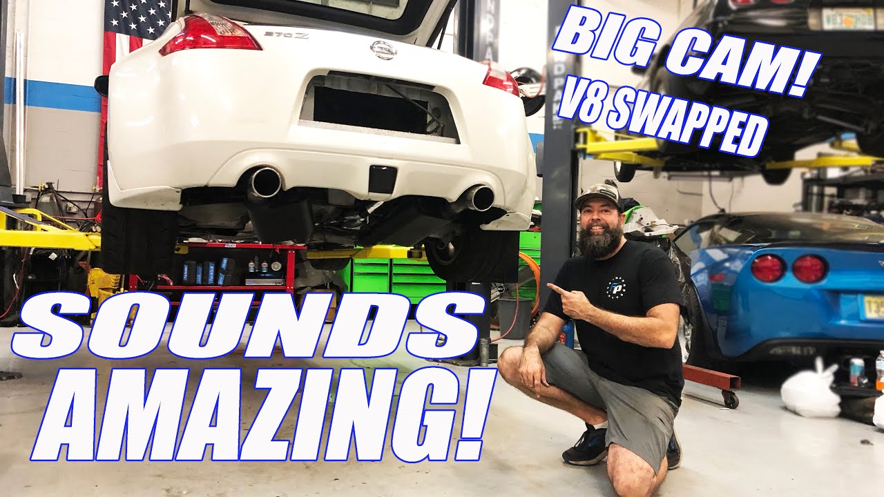 Wrecked 370Z Gets NEW LIFE! V8 LSX Swap Is Complete! CLEVER ENGINEERING!