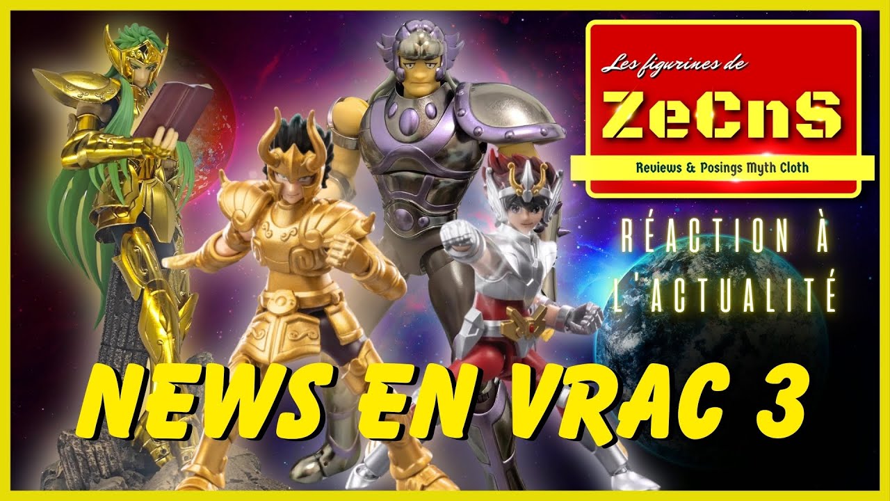 Newscast Myth Cloth - Les Figurines de ZeCnS - News en Vrac 3 (Blockees Gallery version, Degel MST)