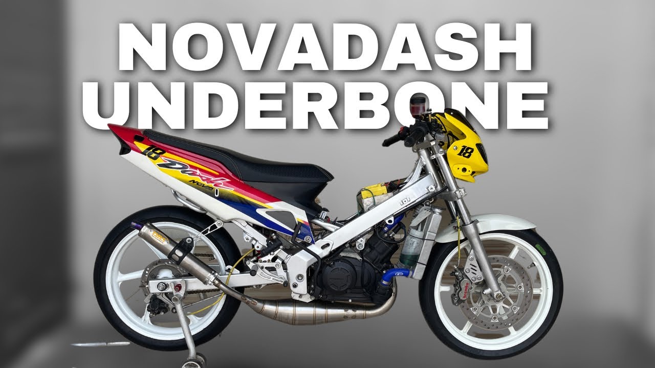 Nova Dash Underbone Thailand Versi Road Race Tahun 90 an