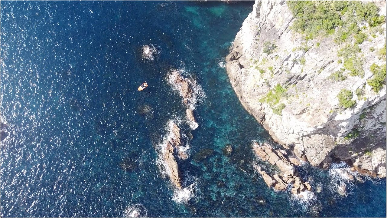 Spearfishing and Freediving (The Alderman Islands)  Uninhabited Volcanic Islands in New Zealand.