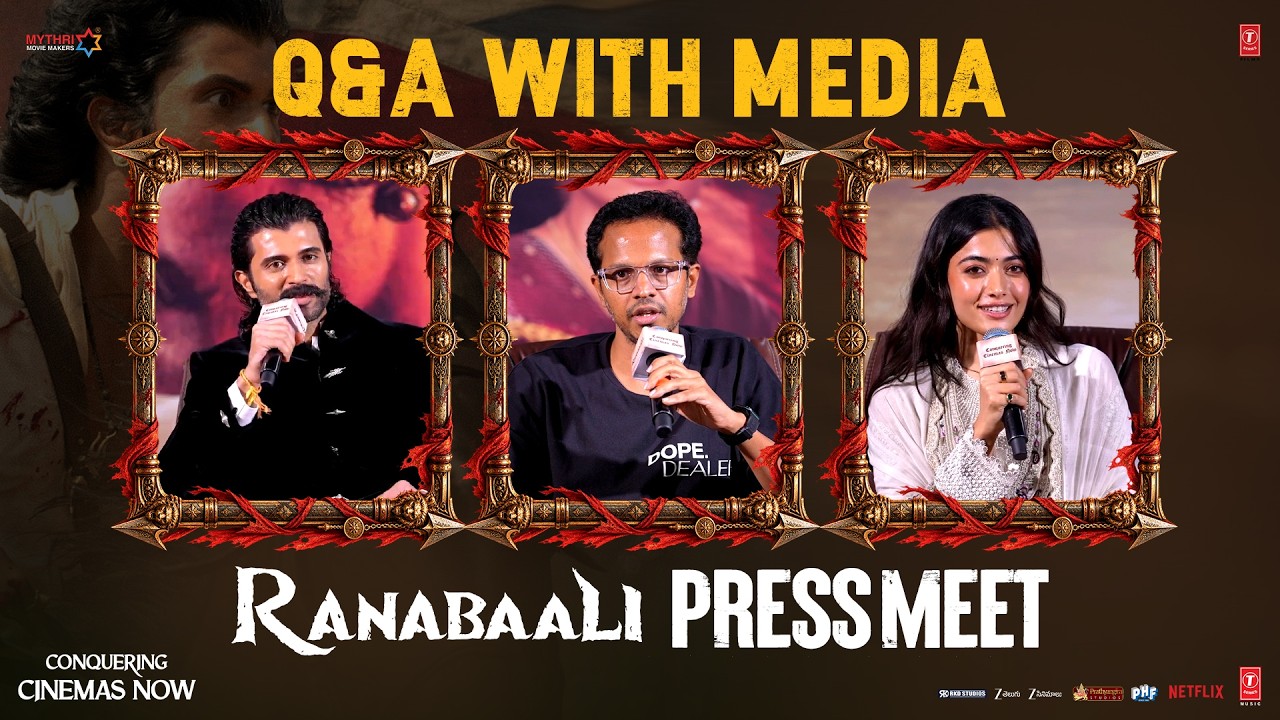 Q&A With Media | Ranabaali Press Meet | Vijay Deverakonda | Rashmika Mandanna | Rahul Sankrityan
