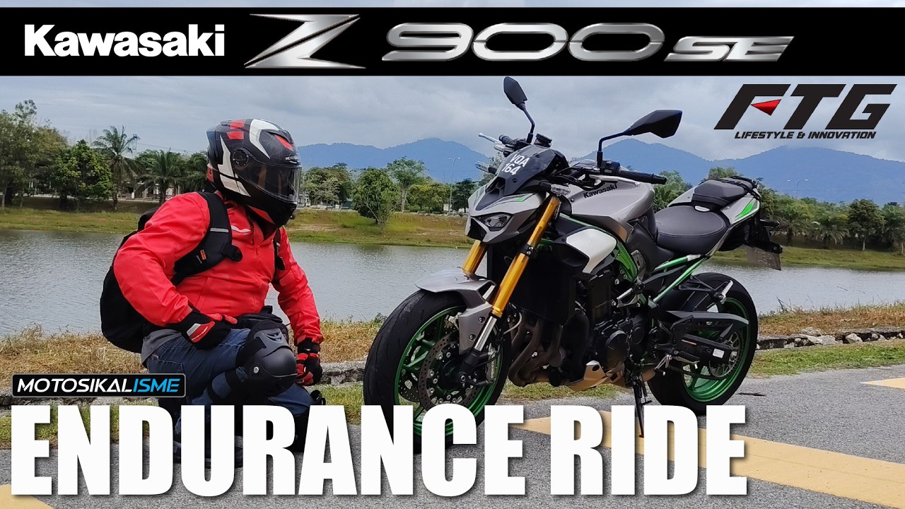KAWASAKI Z900 SE ENDURANCE RIDE | FULL TANK CHALLENGE