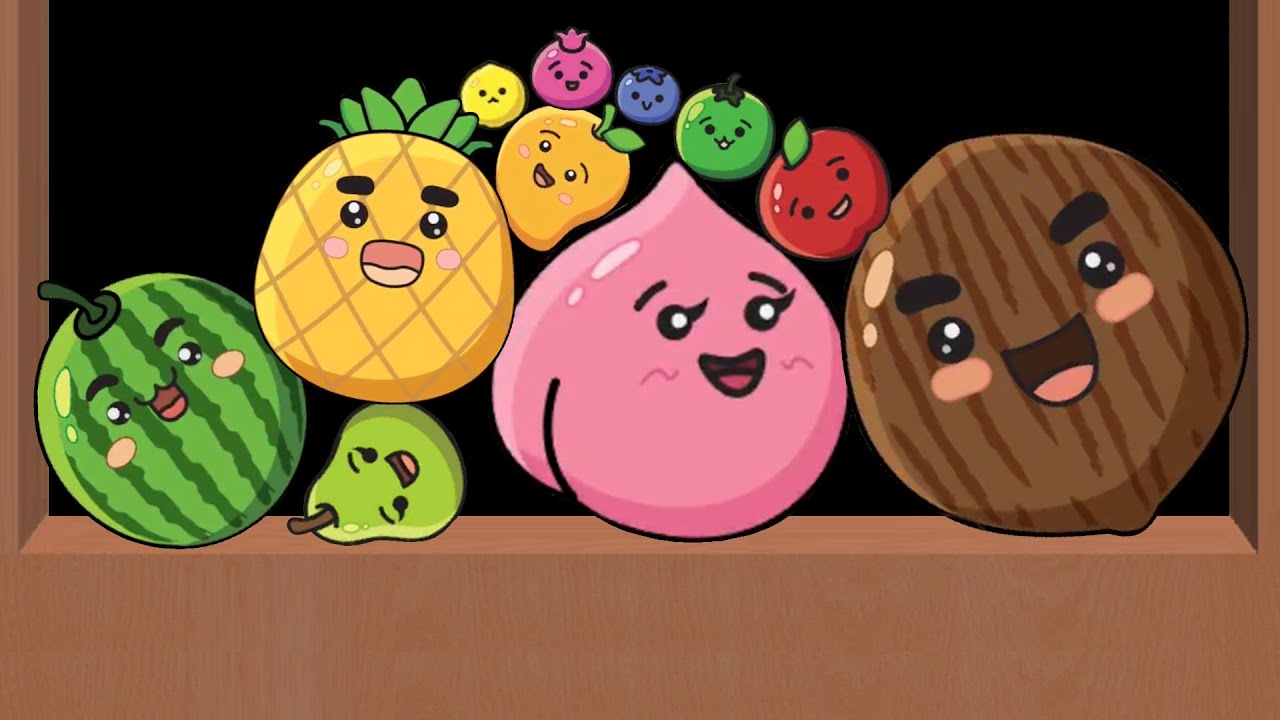 FRUIT MERGE - Can We Make the BIGGEST FRUIT? Drop & Merge to MAX LEVEL! 🤔