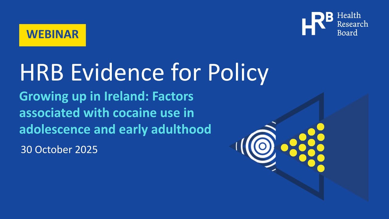 Webinar: Factors associated with cocaine use in adolescence and early adulthood