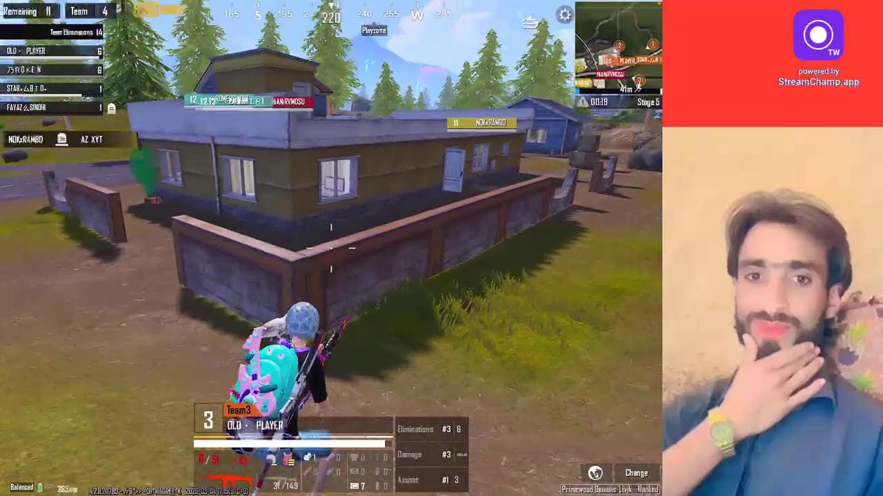 Broadcast powered by StreamChamp